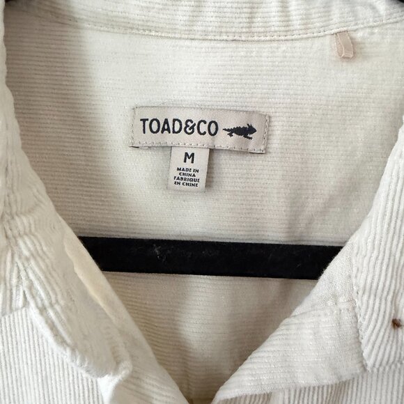 Toad&Co Scouter Cord Long-Sleeve Button Up Shirt Women's - Women's size M (NWOT) - Picture 3 of 4